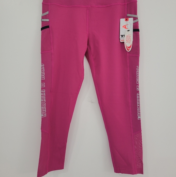 TKO- Pink Yoga Leggings Heather Pink Extra Large - Picture 3 of 14